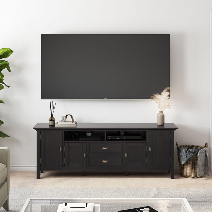 Redmond - TV Media Stand - Hickory Brown Simpli-Home
