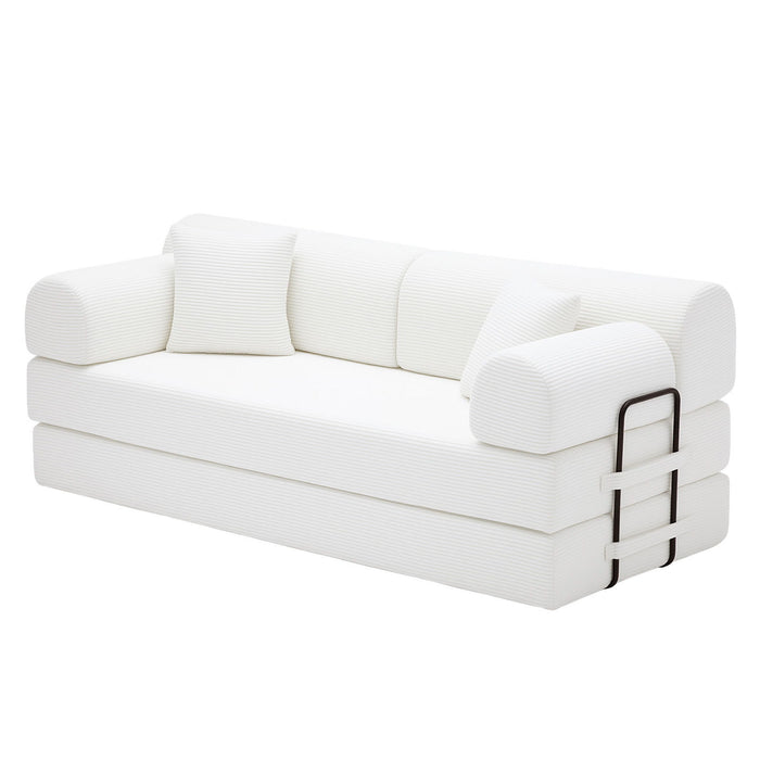Convertible Sleeper Sofa Bed, Floor Lounge Couch For Living Room Home Essentials