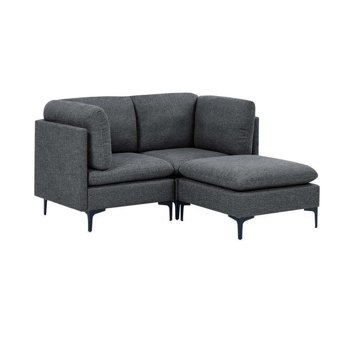 Upholstered Modular Sectional & Tall Legs Home Essentials