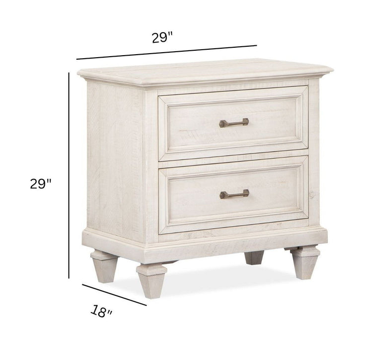 Newport - Drawer Nightstand - Alabaster Magnussen Furniture