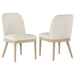 Flores - Dining Side Chair (Set of 2) - Mango Color Furniture Max