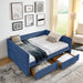 Upholstered Daybed & 2 Drawers Home Essentials