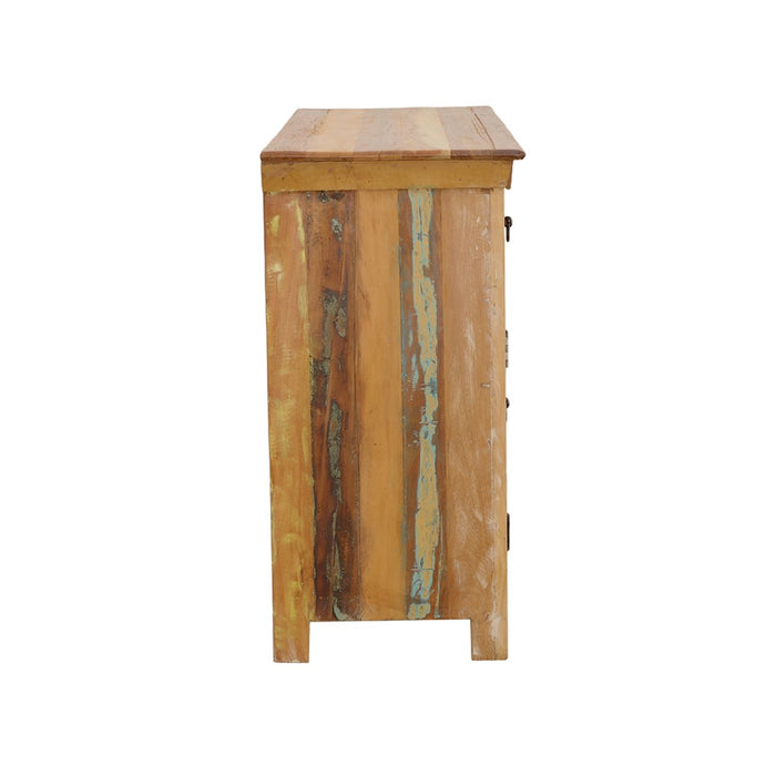 Mankato - 3 Drawer Accent Cabinet With 3 Doors - Wood Furniture Max