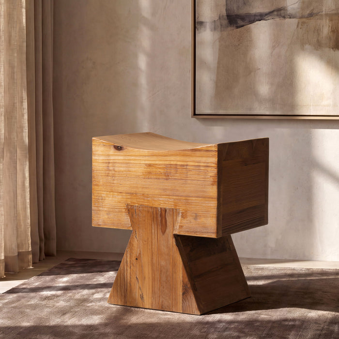Nico - Stool Ottoman - Brown Jennifer Taylor Home