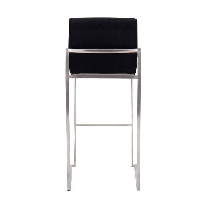 Fuji - Contemporary And Modern Elegance High Back Barstool Lumi Source