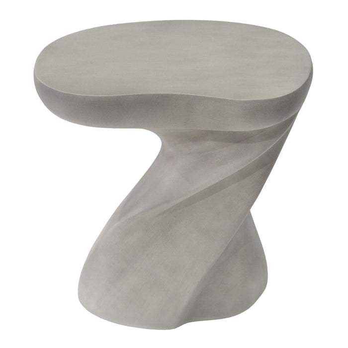 Twisted Sculptural Side Table Indoor / Outdoor Noble House