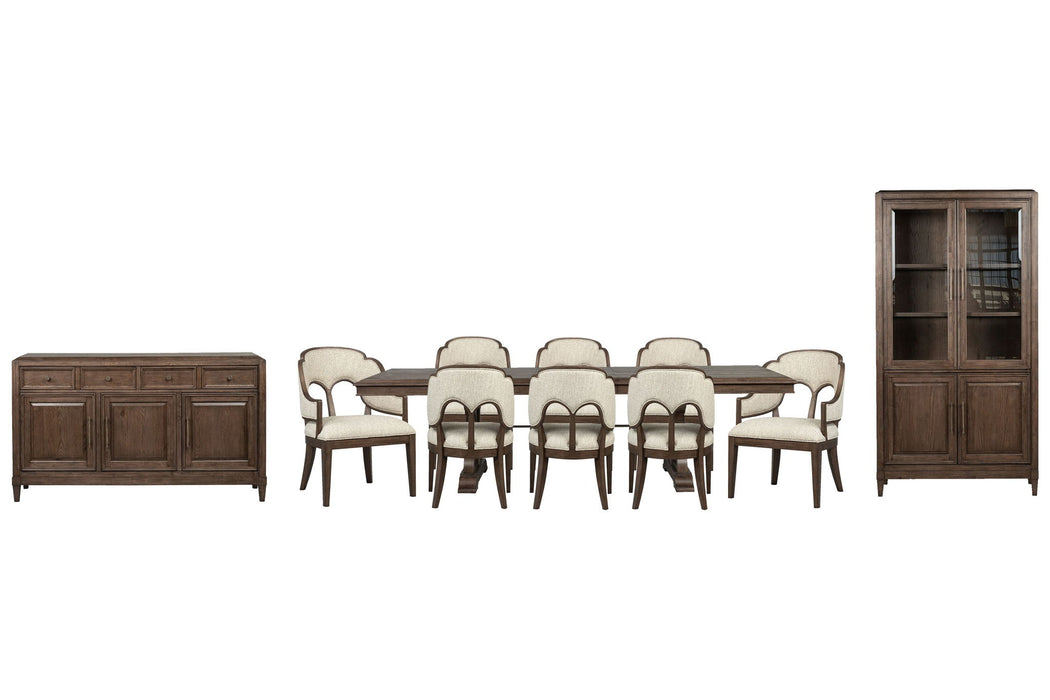 Jubilee - Extendable Trestle Dining Table Set Magnussen Furniture