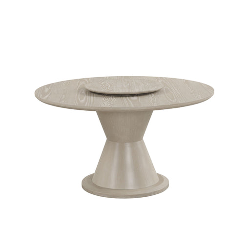 Gwendolyn - Round Table Top And Base - Beige New Classic