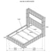 Judah - Flame Visualizer Bed Furniture Max