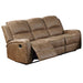 Modern Reclining Sofa With Padded Seat And Backrest Home Essentials