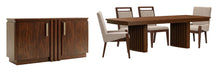 Reena - Extendable Trestle Dining Table Set Magnussen Furniture