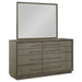 Prescott - 8 Drawer Dresser With Mirror - Brown Furniture Max