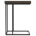 Gallagher - C-Side Table - Walnut Brown Simpli-Home