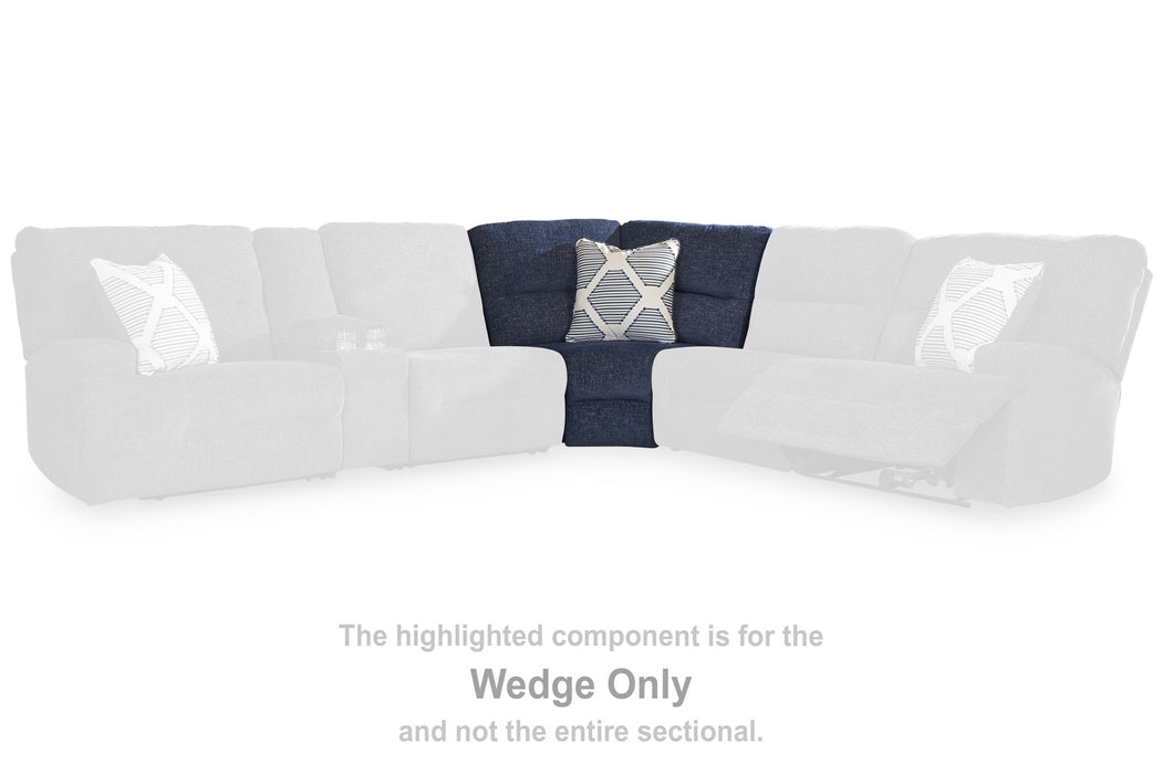 Acklen Place - Wedge - Navy Signature Design by Ashley®