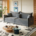King Pull Out Sofa Bed, 3-In-1 Convertible Bed With 3 Pillows Home Essentials