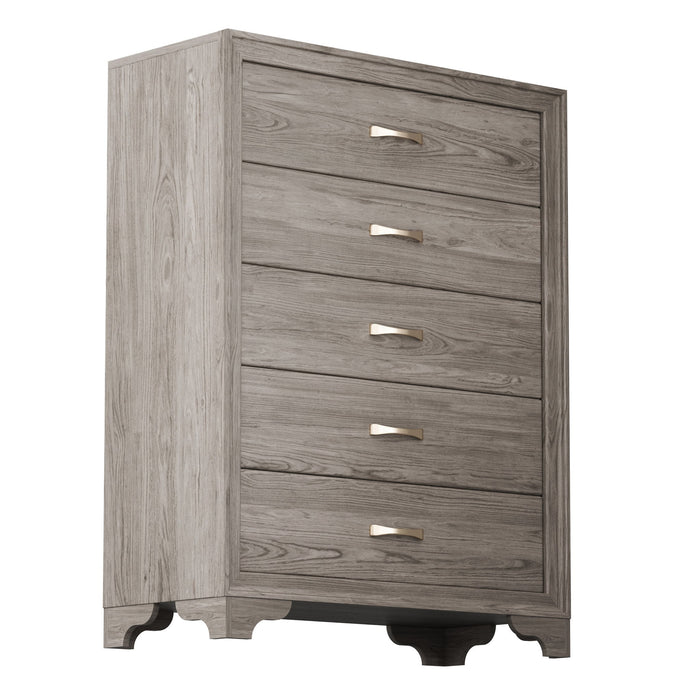 1 Piece Chest With Unique Legs - Natural Home Essentials