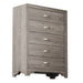 1 Piece Chest With Unique Legs - Natural Home Essentials