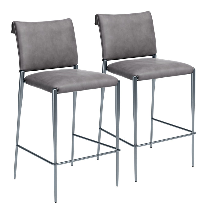 Freesia - Barstool (Set of 2) Zuo Modern