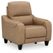 Mosswell - Power Recliner With Adj Headrest - Toffee Ashley®