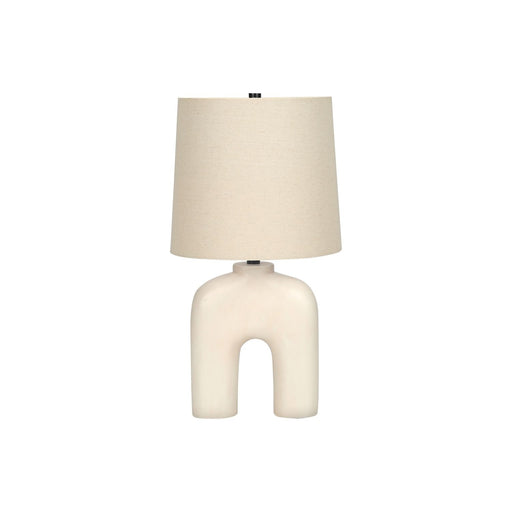 Lighting, Table Lamp, Resin, Modern - Cream 8th Street
