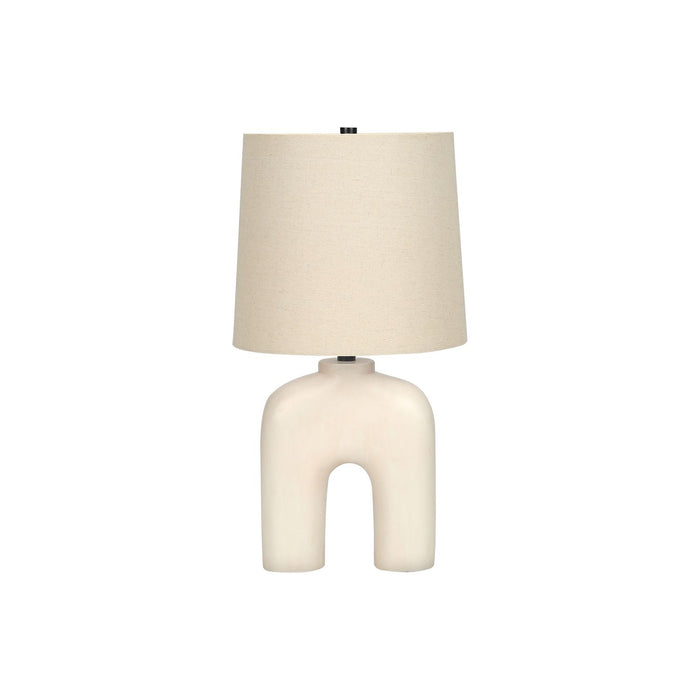 Lighting, Table Lamp, Resin, Modern - Cream 8th Street