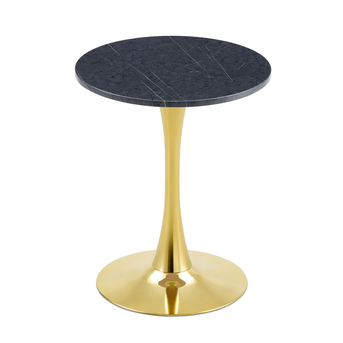 Round Dining Table With Thickened Top For Kitchen Home Essentials