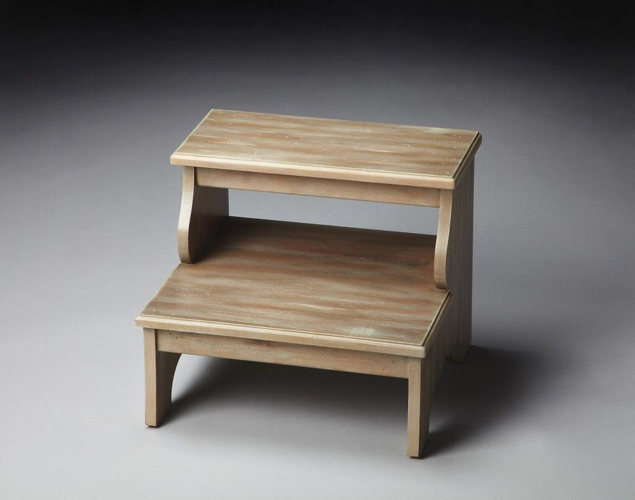 Manufactured Wood Backless Chair - Natural