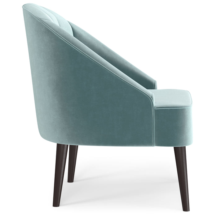 Harrah - Accent Chair - Seafoam Blue