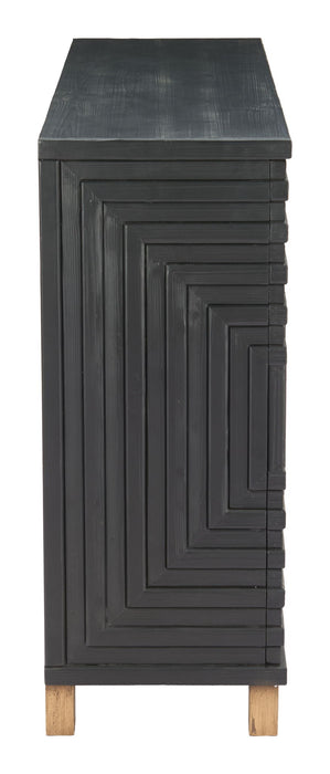 Trazo - Cabinet - Black Zuo Modern