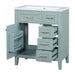 Modern Bathroom Vanity With Sink Combo, 3 Drawers Hearth and Haven