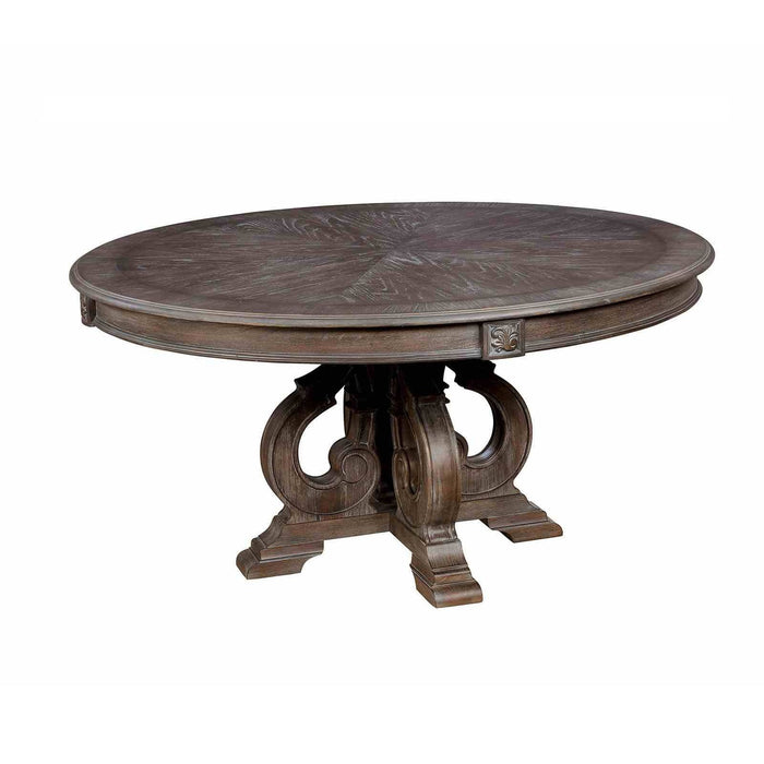 Elegant Dining Set Round Table And Side Chairs Home Essentials