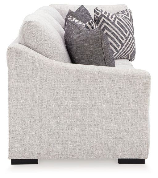 Koralynn - Laf Sofa with Corner Wedge - Stone Benchcraft®