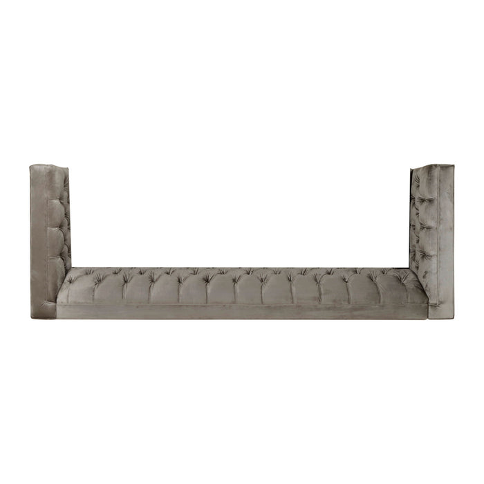 Contemporary 3 Seater Sofa With Button Tufting