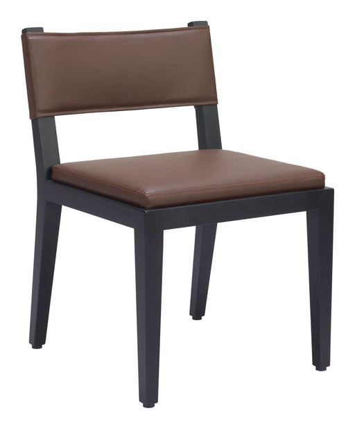 Roxas - Dining Chair (Set of 2) - Brown Zuo Modern