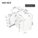 Modern Bathroom Vanity With Sink Top, 2 Doors And 2 Drawers Hearth and Haven