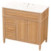 Bathroom Vanity With Sink, 3 Drawers & 2 Doors Hearth and Haven