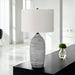 Lighting, Table Lamp, Resin, Modern - Gray / Cream 8th Street