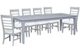 Charleston - Extendable Rectangular Dining Table Set Magnussen Furniture