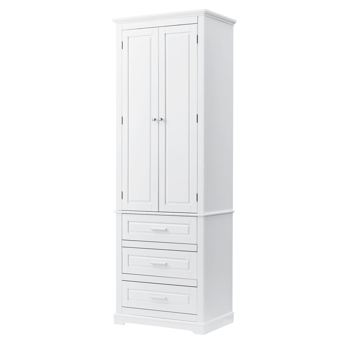 Storage Cabinet With 3 Drawers For Bathroom Hearth and Haven