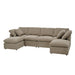 Modular Cloud Sofa, Freely Configurable Corner Home Essentials