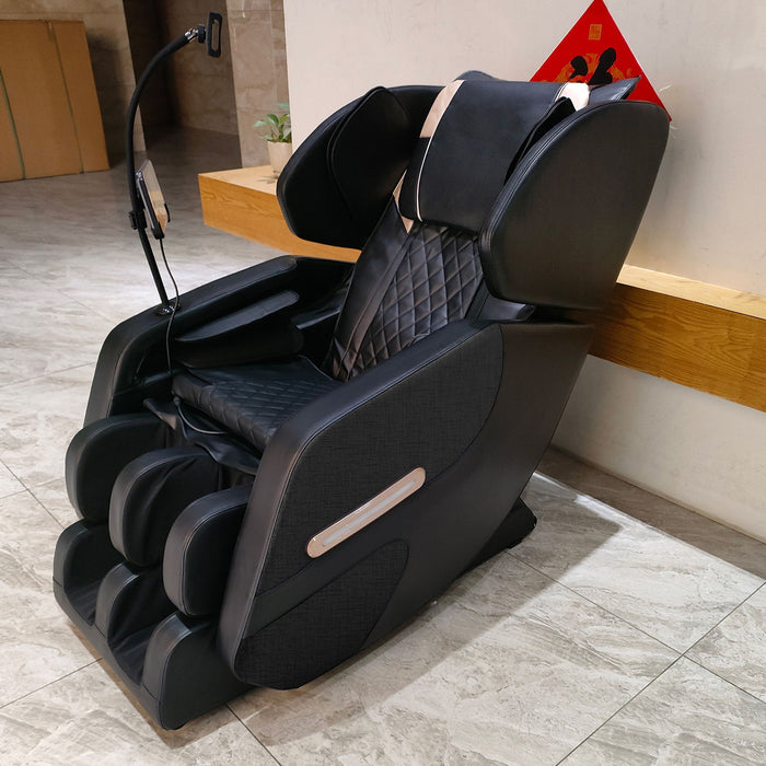 Zero Gravity Massage Chair Recliner, 10 Massage Heads And Full Body Air Pressure - Black Home Essentials
