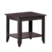 Ornette - 3 Piece Occasional Set With Square Design - Cappuccino Furniture Max