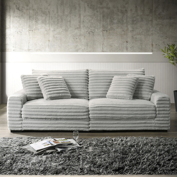 Embrace - Left Arm Facing Chair - Gray