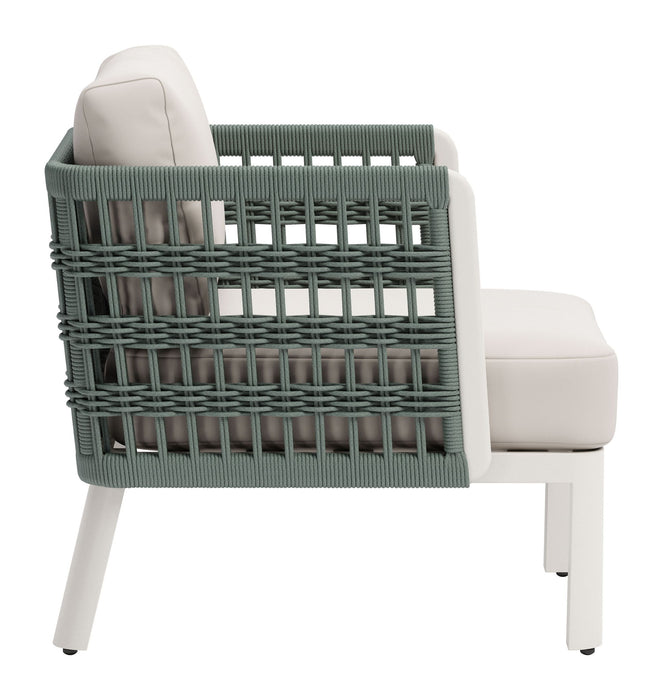 Bridgehampton - Armchair - White Zuo Modern