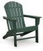 Sundown Shores - Adirondack Chair - Green Signature Design by Ashley®