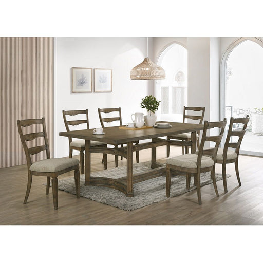 Parfield - Dining Table - Weathered Oak ACME