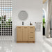 Wall Mounted Floating Bathroom Vanity With Sink, Door & Drawers Modular Cabinet Home Essentials
