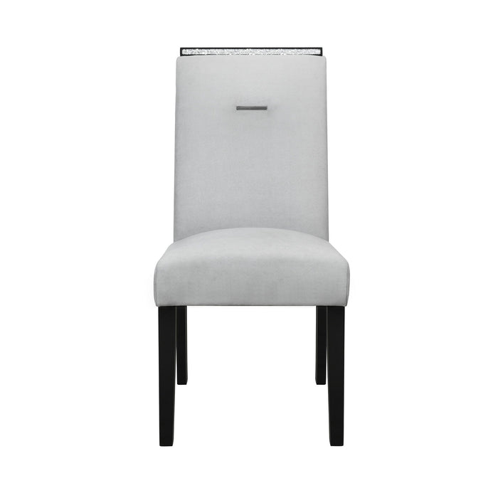 Ariya - Dining Chair (Set of 2) - Black / Gray Global Furniture USA