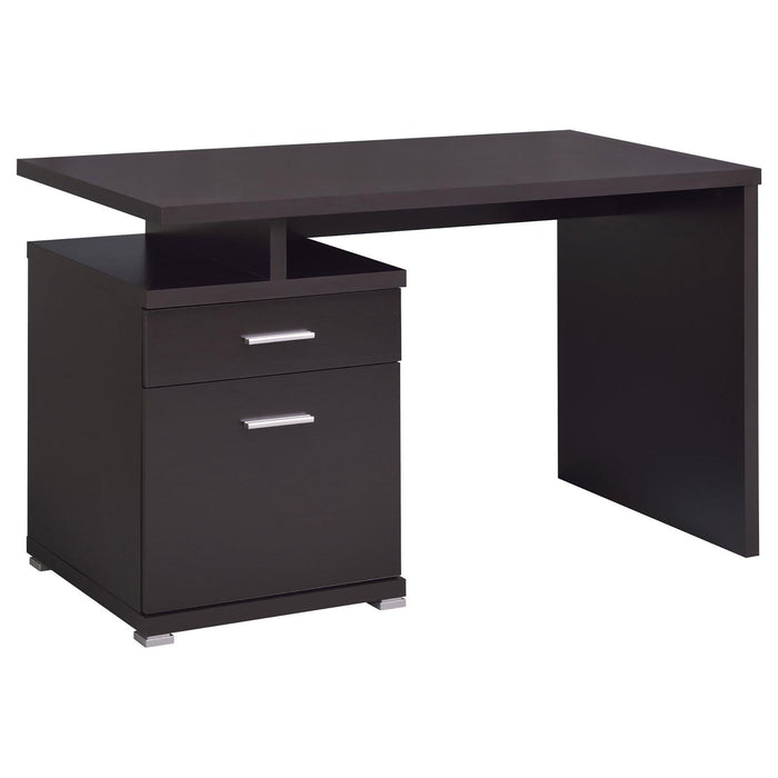 2 Drawer Reversible Office Desk With Modular Design Furniture Max