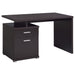 2 Drawer Reversible Office Desk With Modular Design Furniture Max